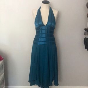Teal dress